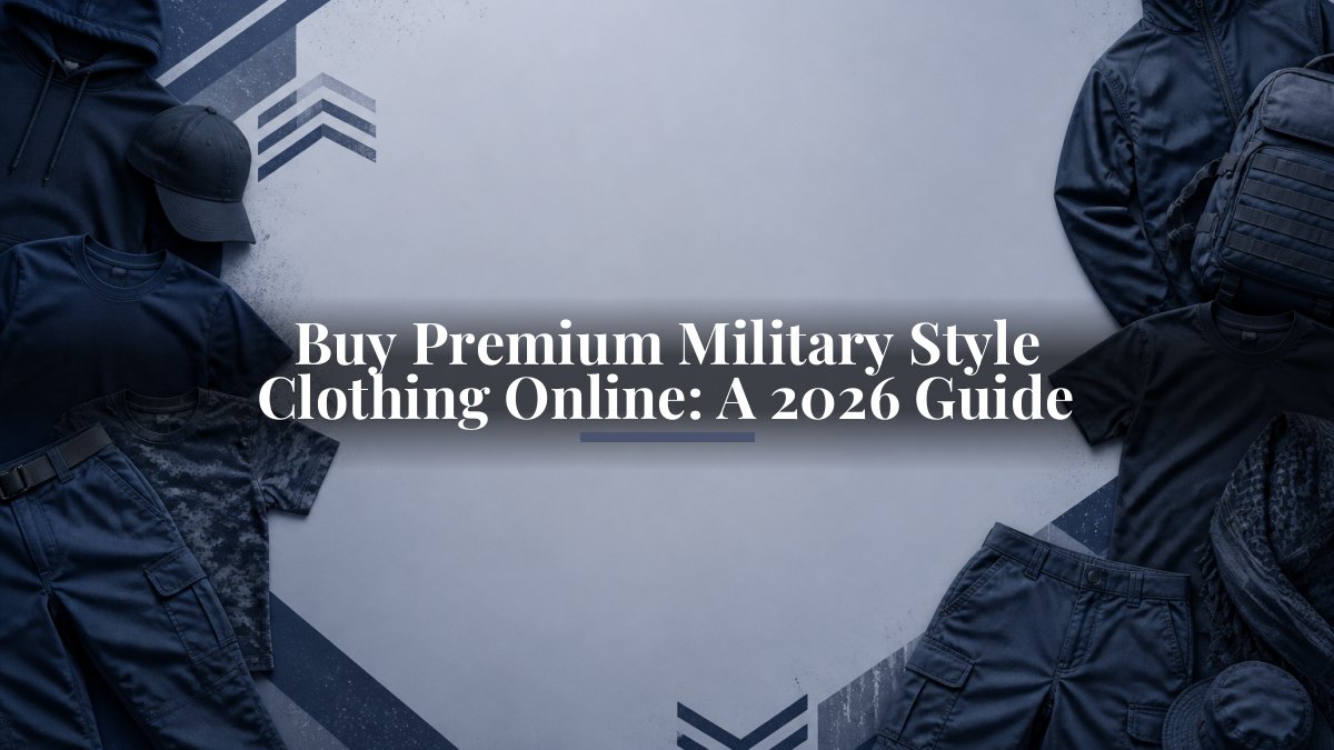 Buy Premium Military Style Clothing Online: A 2026 Guide