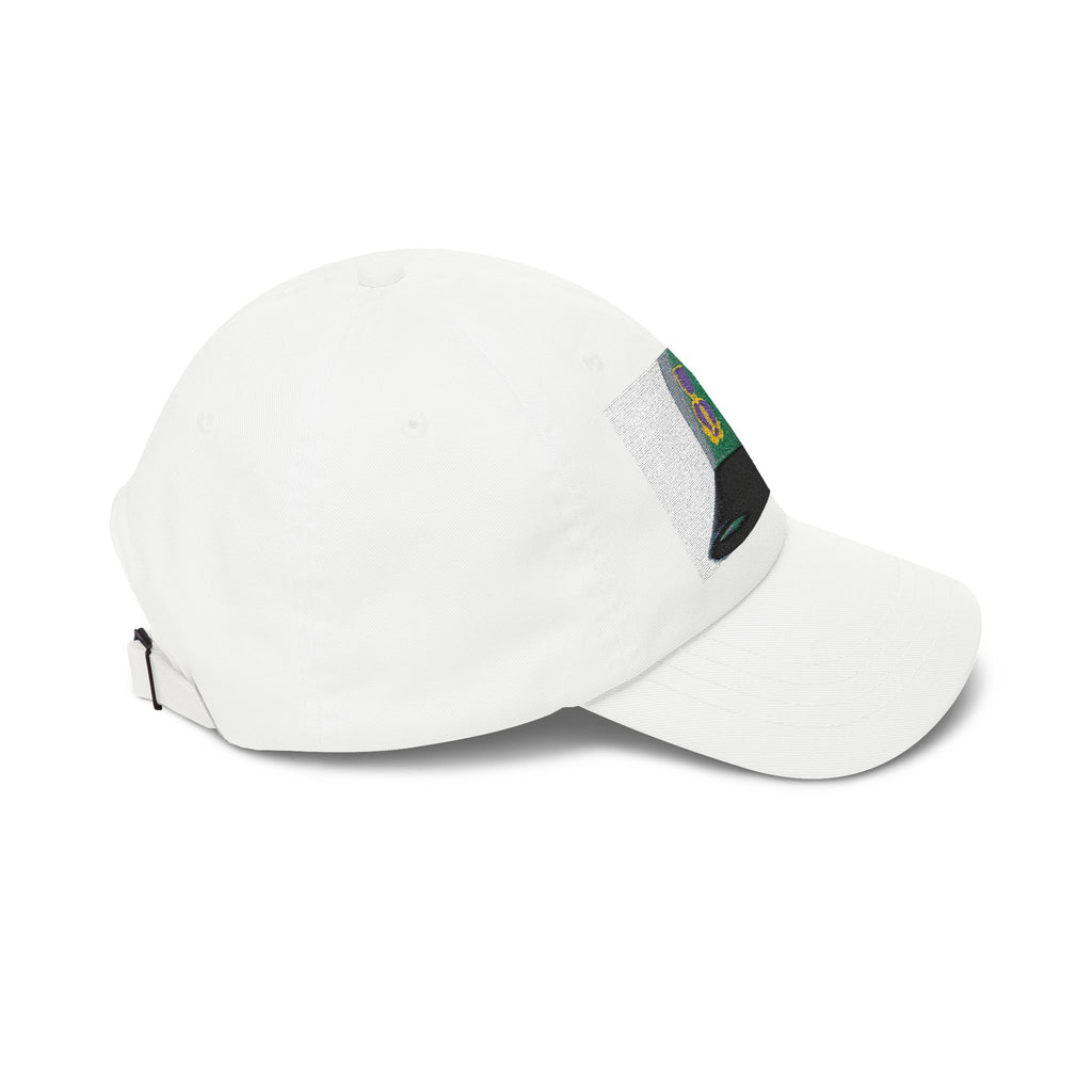 Dad Cap with Green Trucker Hat Embroidered Patch
