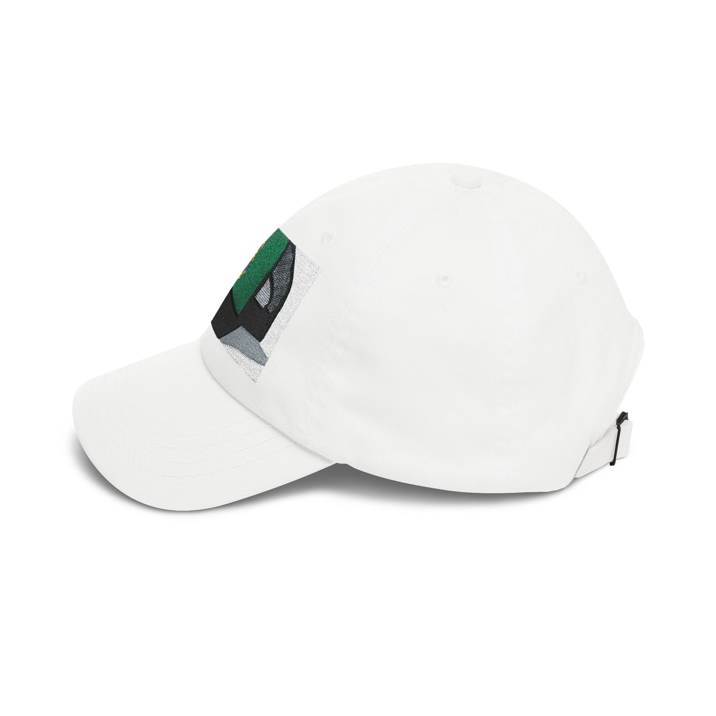 Dad Cap with Green Trucker Hat Embroidered Patch