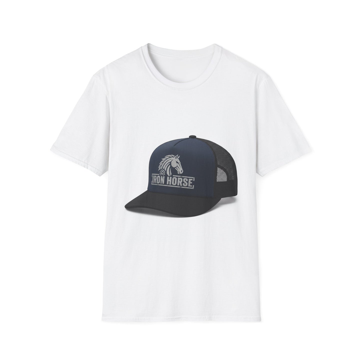Iron Horse Trucker Hat Graphic T-Shirt