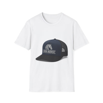 Iron Horse Trucker Hat Graphic T-Shirt