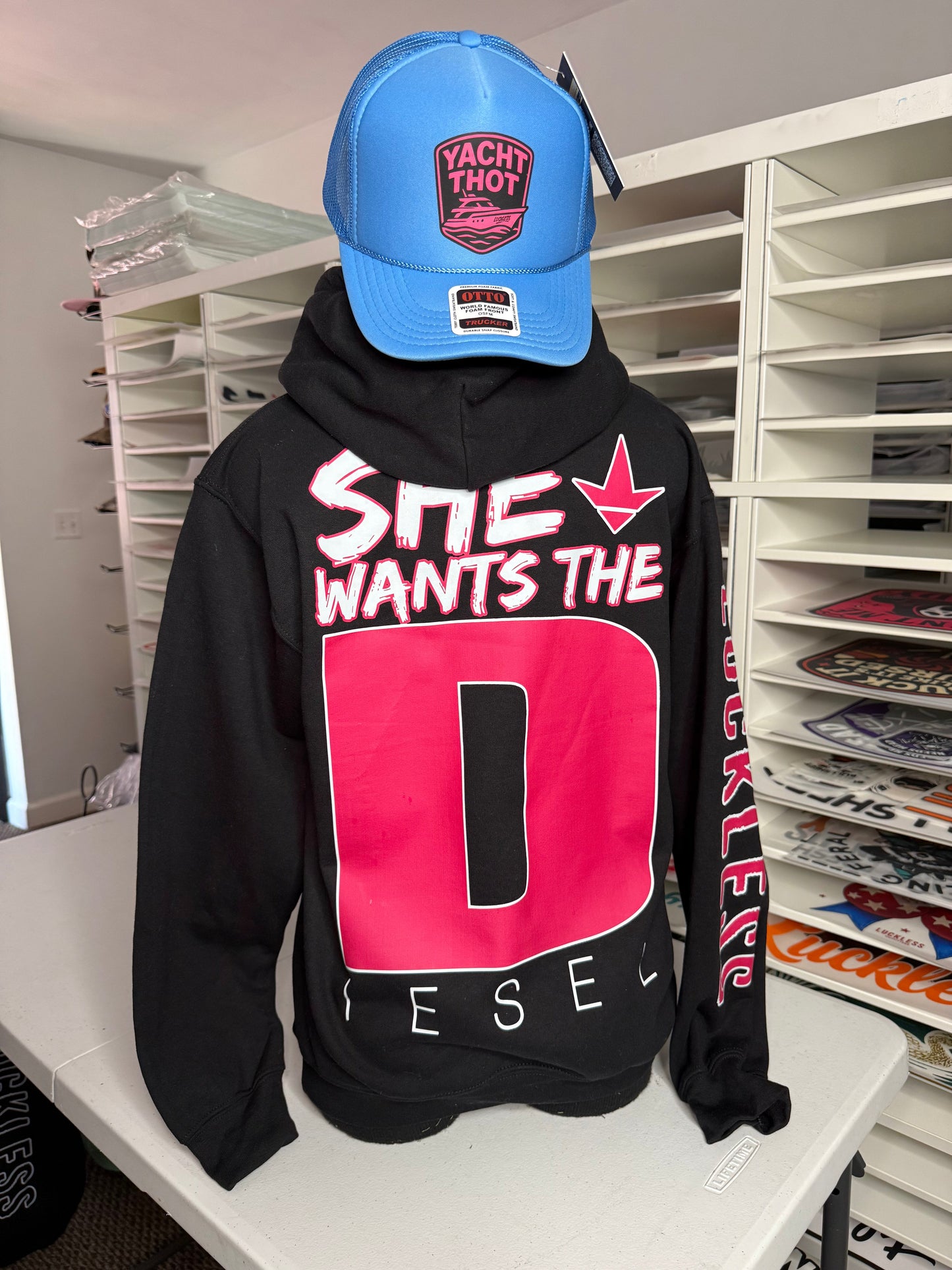 She Wants the Diesel | Funny Country Hoodie