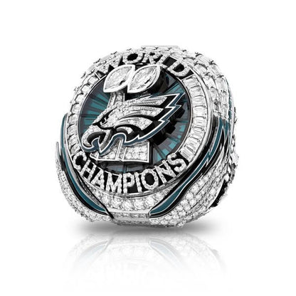 Philadelphia Eagles Super Bowl LIX Rings #1 Hurts MVP Edition with Wings Pop Out