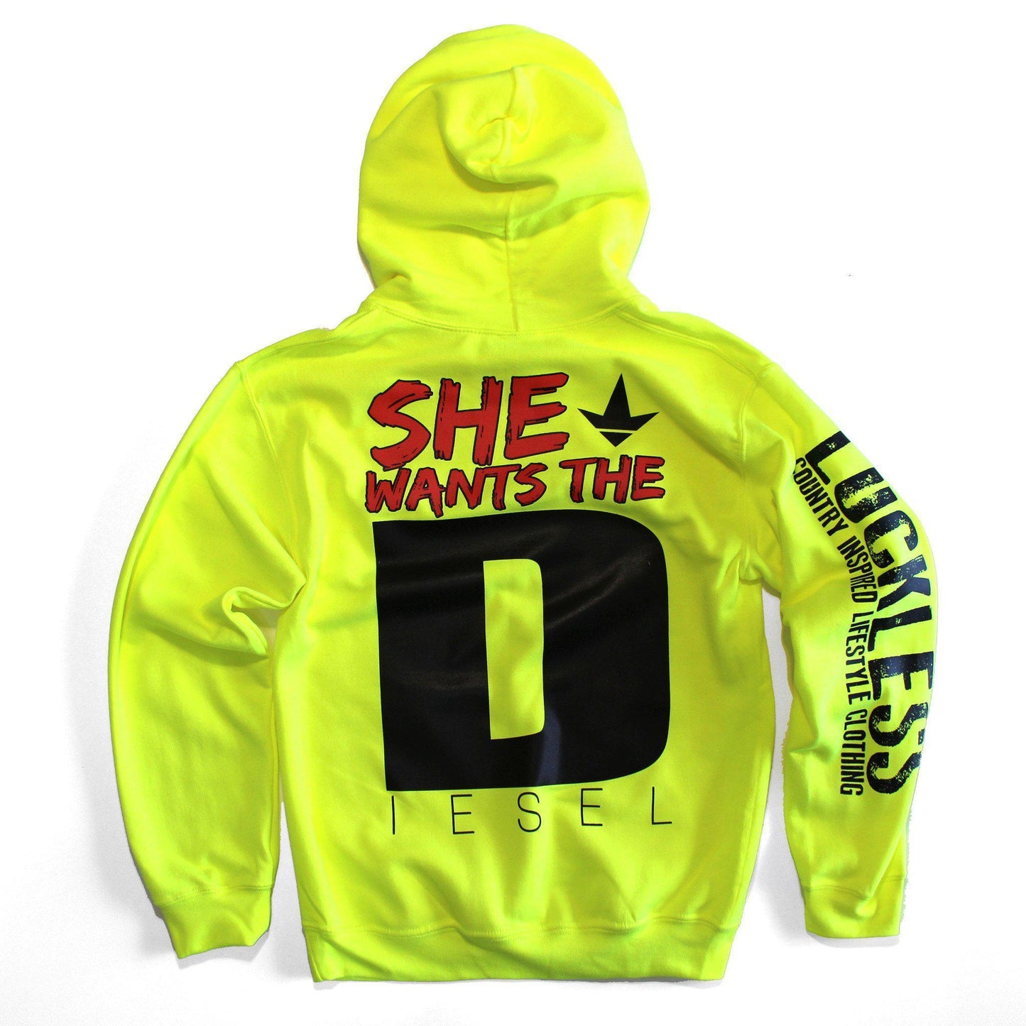 She Wants the Diesel | Funny Country Hoodie